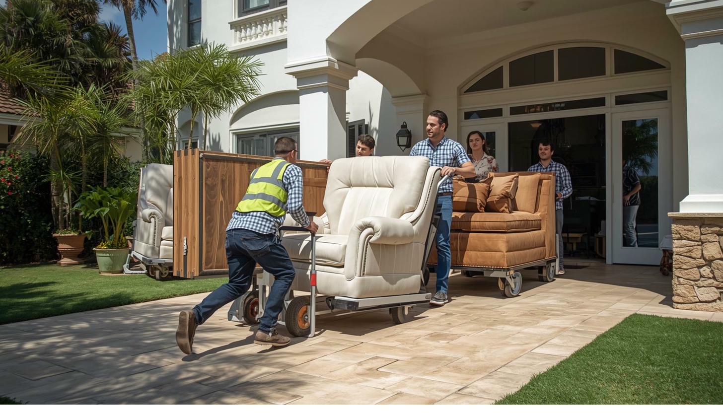 Villa movers Dubai - large furniture moving specialists